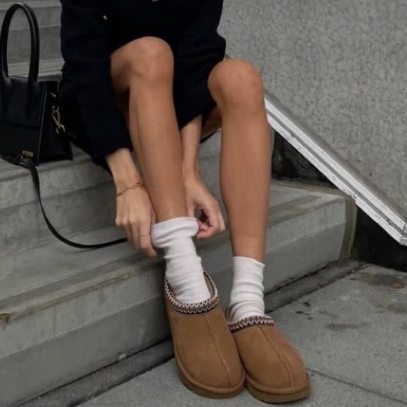 🌰BNIB UGG Tasman Chestnut Slippers - women’s 6🌰 - Picture 5 of 5